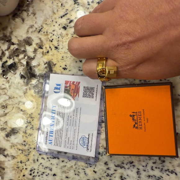 Hermes Bouet Scarf Ring - Picture 11 of 12